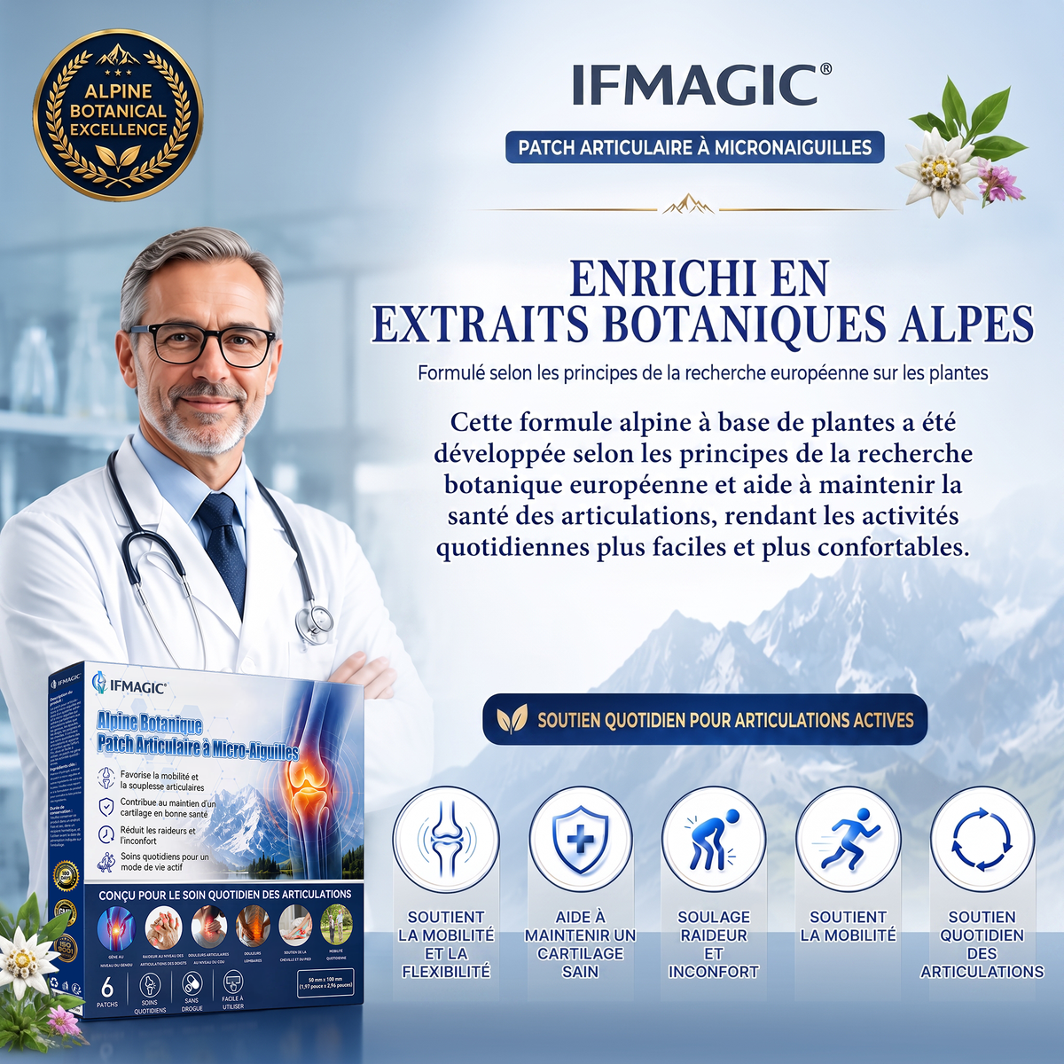 ✨✨𝗜𝑭𝑴𝑨𝑮𝑰𝐶® 𝑨𝒍𝒑𝒊𝒏𝒆 𝑩𝒐𝒕𝒂𝒏𝒊𝒒𝒖𝒆 𝑷𝒂𝒕𝒄𝒉 𝑨𝒓𝒕𝒊𝒄𝒖𝒍𝒂𝒊𝒓𝒆 à 𝑴𝒊𝒄𝒓𝒐-𝑨𝒊𝒈𝒖𝒊𝒍𝒍𝒆𝒔💎