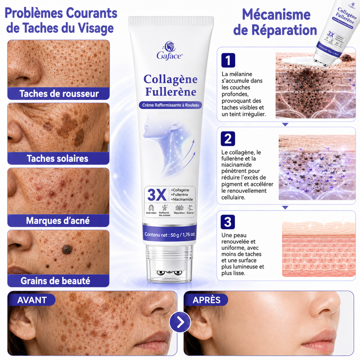 ✨🔥𝐆𝐚𝐟𝐚𝐜𝐞® 𝐂𝐨𝐥𝐥𝐚𝐠è𝐧𝐞 𝐅𝐮𝐥𝐥𝐞𝐫è𝐧𝐞 𝐂𝐫è𝐦𝐞 𝐑𝐚𝐟𝐟𝐞𝐫𝐦𝐢𝐬𝐬𝐚𝐧𝐭𝐞 à 𝐑𝐨𝐮𝐥𝐞𝐚𝐮
